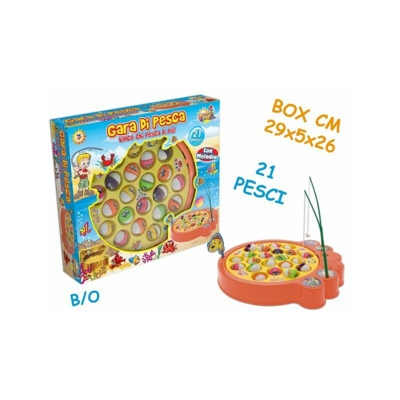 Teorema - GIOCO PESCA C/21 PESCI B/O 63030