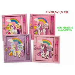 Teorema - DIARIO SEGRETO UNICORNO CON PENNA 4 ASS en oferta