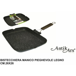 Bighouse It - BISTECCHIERA PIERRESTONE MAN. LEGNO CM.26X26 precio