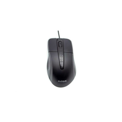 Nilox MOUSB1001 mouse Ottico 1000 DPI Mano destra