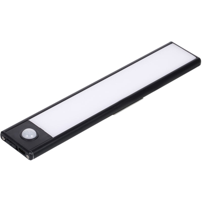 Luce di induzione LED di ricarica intelligente QQB520-20 cielo stellato nero batteria incorporata da 20 cm