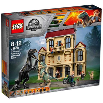 75930 Jurassic World Attacco dell'Indoraptor al Lockwood Estate