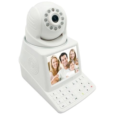 Videocamera IP Cloud e Videotelefono LuxCam-Vcall HD 1280 x 720 px VCALL SIM Card Supporta MicroSD 32GB