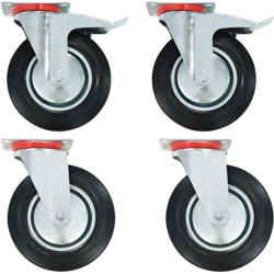 Rotelle Girevoli 4 pz 200 mm - Youthup en oferta