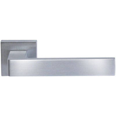 F0198 R8 51 Coppia di Maniglie per Porte, Cromo Satinato - Vi.tel.