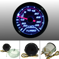 Misuratore di vuoto del misuratore di pressione del manometro ad alta pressione universale da 52 mm Boost per auto en oferta