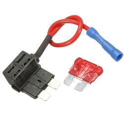 Standard ATO ATC / Mini ATM APM / Micro Blade Tap Fuse Holder Piggyback Car Standard en oferta