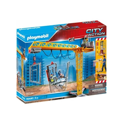 City Life RC Crane with Building Section - Playmobil