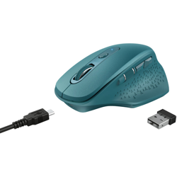 Ozaa mouse Mano destra RF Wireless Ottico 2400 DPI - Trust características