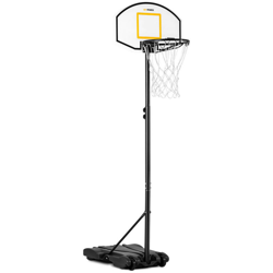 Canestro Basket Regolabile In Altezza Bambini Base Mobile Con Ruote 178-205 Cm precio