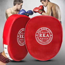 2X Gans Boxe Kick Boxing Training Focus Target Muay Thai MMA Karate Muay Red 24 ROSSO en oferta