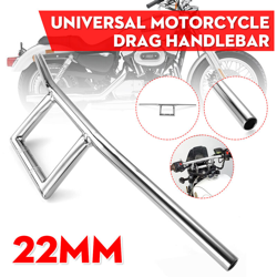 Manubrio Drag Bar 7/8 "22mm Retro per Harley Davidson Suzuki Honda CG125 Cromato características