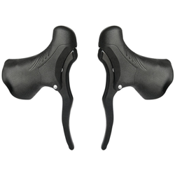 Maniglia alluminio leggero della bicicletta freno MTB Mountain Bike Bicicletta freno anteriore e posteriore Leve Leve freno goccia manubrio Set en oferta