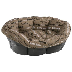 Ricambio Cuscino Sofa' Citta' - Per Cucce Siesta Deluxe Motivo Città 12= 114 X 83 X H 37 Cm en oferta