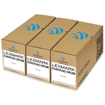 3x X340h22g Band Negro Compatible Con Lexmark X340 X342