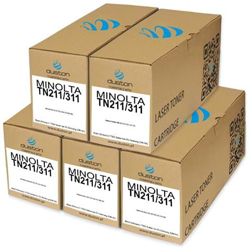 5x Tn211/311, 8938415 Toner Negro Compatible Con Konica Minolta Bizhub 200 222 250 282 350 362 precio