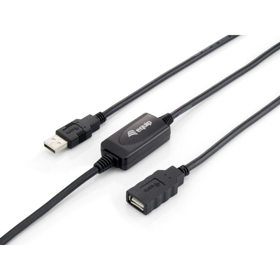 133310 cavo USB 10 m 2.0 USB A Nero - Equip