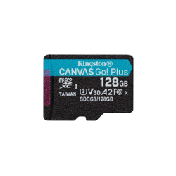 Technology Canvas Go! Plus memoria flash 128 GB MicroSD UHS-I Classe 10 - Kingston características