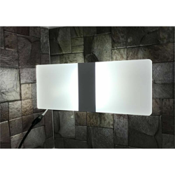 Applique In Vetro Da Parete Lucebianca Lampada Led Interno 8w características