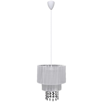 Lampadario Lampada da Soffitto in Cristallo Bianco - Bianco - Youthup