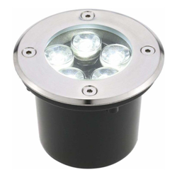 Napleselettronica - Faretto Led 5W 450Lumen Da Incasso Per Esterni Segnapasso Calpestabile E Impermeabile Ip65 Luce Bianco Caldo 3000K precio