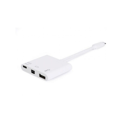 133463 hub di interfaccia USB 3.2 Gen 1 (3.1 Gen 1) Type-C Bianco - Equip