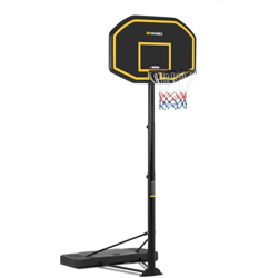 Gymrex Canestro Basket Regolabile con Base Cesto Pallacanestro 109 x 71 cm en oferta