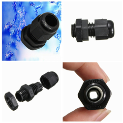 5pcs 12mm impermeabile IP68 pressacavi per cavi di compressione controdado TRS ripieno M12 precio