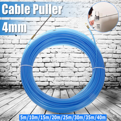 Durevole 4mm Estrattore per cavi in ​​fibra di vetro Estrattore per cavi Elettrico Estrattore per cavi Nastro per pesci (blu, 20 m per 4 mm) precio