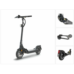 EGRET TEN V4 E-Scooter Monopattino elettrico 36 V / 350 Watt ( 95806-B ) 20 km/h - fino a 30 km di autonomia / nero / Omologazione stradale con ABE en oferta