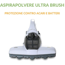 EVERGREENWEB - Aspirapolvere portatile per Materasso con LAMPADA UV Antibatterica con filtro HEPA lavabile Sterilizzatore per Casa contro Acari ULTRA características