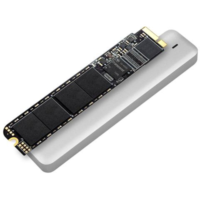 SSD 480 GB Serie JetDrive 520 2.5'' MLC Interfaccia Sata III 6 Gb / s Case In Alluminio Incluso