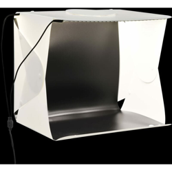 Light Box per Studio Foto a LED 40x34x37 cm in Plastica Bianco - Bianco - Youthup características