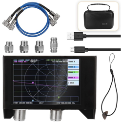 Drillpro - 50KHz-3GHz SAA-2N NanoVNA V2 50KHz-3GHz Analizzatore di antenna Analizzatore di rete vettoriale HF VHF UHF Display micro USB da 4 pollici características