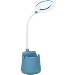 Creativo multifunzionale portapenne lampada da scrivania dormitorio apprendimento protezione degli occhi lampada da scrivania Led ricarica lampada da en oferta