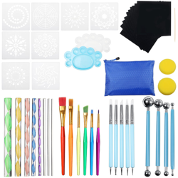 Kit di strumenti per punteggiare Mandala 47PCS en oferta