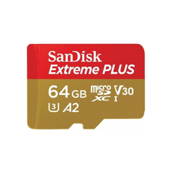 64GB Extreme Plus microSDXC memoria flash Classe 10 - Sandisk en oferta