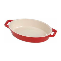 Staub - Pirofila Gratin Ovale 22 cm Rossa in Ceramica en oferta