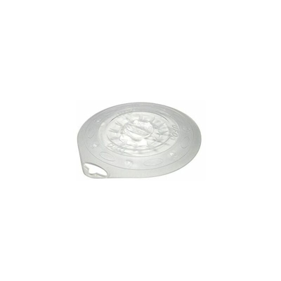 Coperchio paraschizzi in silicone Trasparente cm.15,5