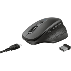 Ozaa mouse Mano destra RF Wireless Ottico 2400 DPI - Trust características