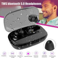 Pulsanti mobili auricolari wireless portatili TWS bluetooth 5.0 EDR mini stereo precio