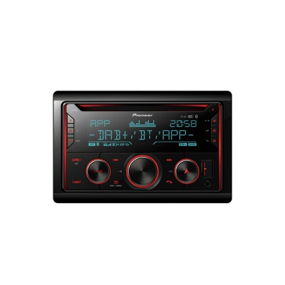 Pioneer FH-S820DAB Ricevitore multimediale per auto Nero 200 W Bluetooth