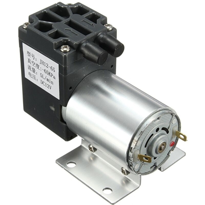 Stabile DC12V 6W 65-120kpa Micro pompa per vuoto Motore di azionamento della pompa di aspirazione a pressione negativa 500mA Affidabile