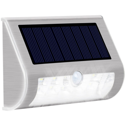 Luce per scale solare in acciaio inossidabile per induzione del corpo umano, luce bianca impermeabile esterna YH0407-PIR precio