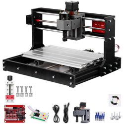 Mini morsa multifunzionale + macchina per incisione laser CNC 3018 Pro supporta l'incisione di controllo offline Metallo nudo standard + mandrino características