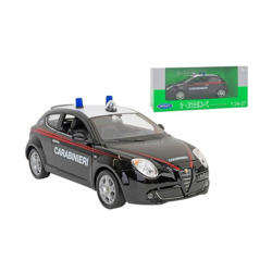 Auto 1:24 Welly Alfa Mito Carabinie 38984 características