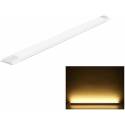 Plafoniera Led 28 W Luce Caldada Soffitto Parete Sottopensile Slim 90 Cm en oferta