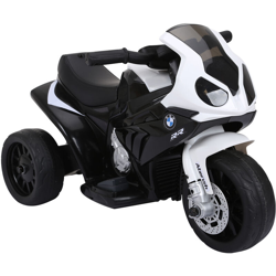 Moto Elettrica per Bambini Max. 20kg con Licenza BMW Batteria 6V Bianco e Nero en oferta