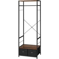 Mobile Ingresso Appendiabiti Salvaspazio con Cassetti Stile Industrial 63x45x180h precio