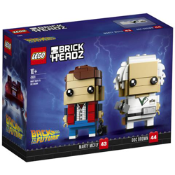 BrickHeadz Marty McFly e Doc Brown - 41611 en oferta